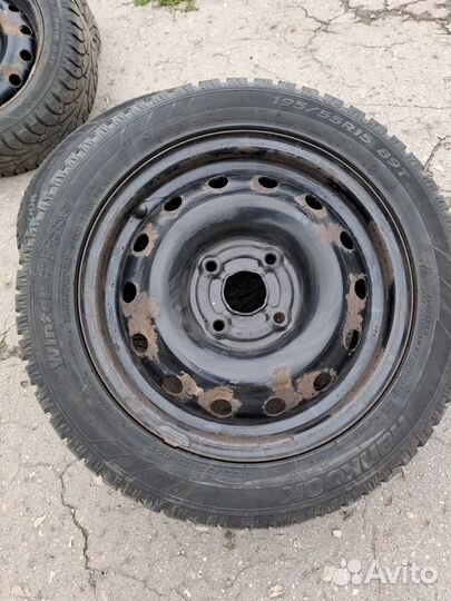 R15 Hankook Winter I'Pike 195/55, PCD 4x114.3 DIA 56.5