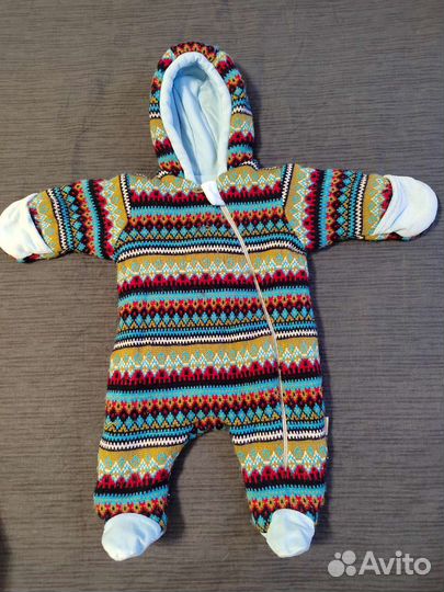 Зимний конверт для новорожденных