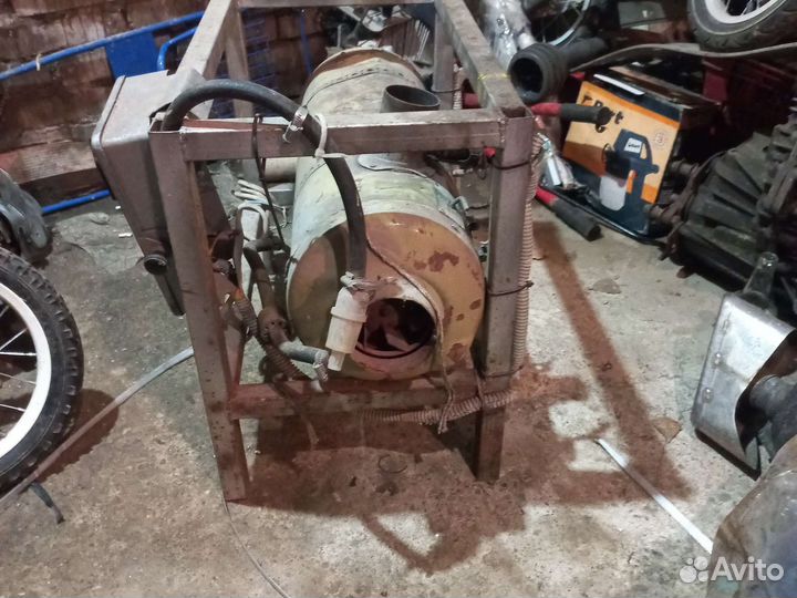 Тепловая пушка дизельная 24в с кунга