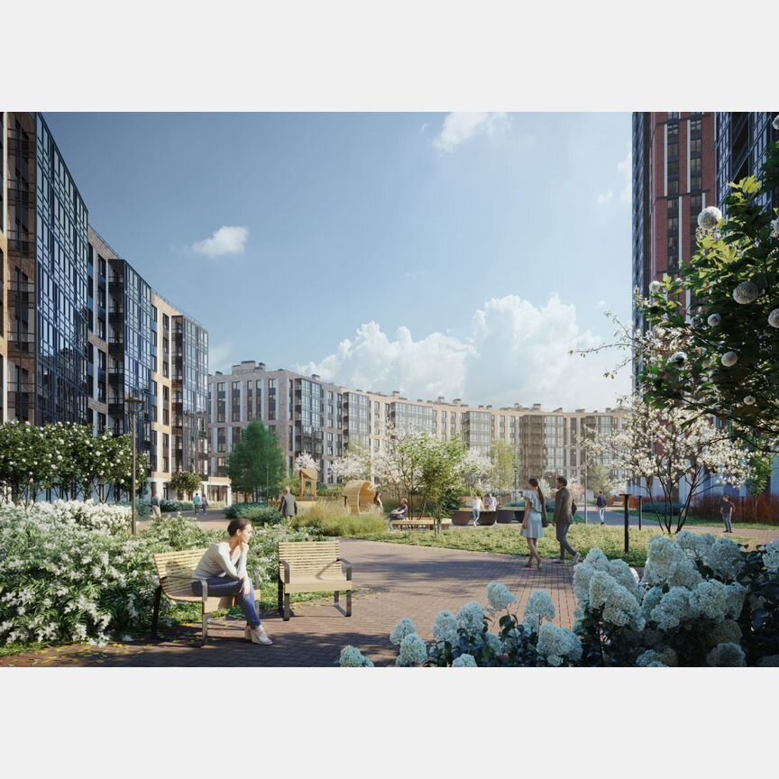 2-к. квартира, 55,7 м², 7/7 эт.