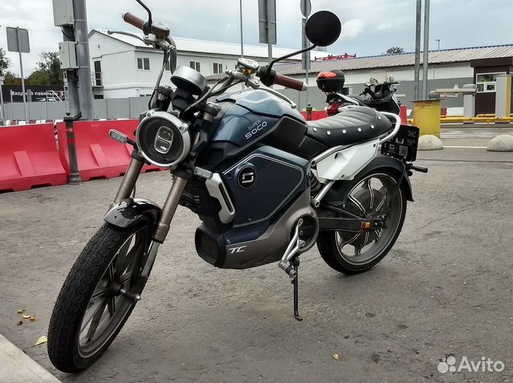 Электромотоцикл Super Soco TC
