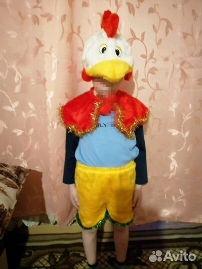 Новогодние костюмы зайчика и петуха прокат