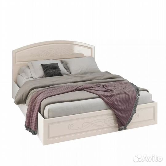 Кровать Венера 160х200 жемчуг