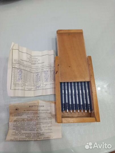 Термометры ртутные, СССР 1977г