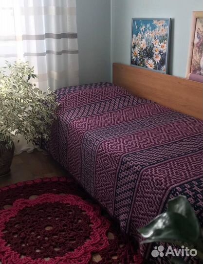 Плед ручной работы