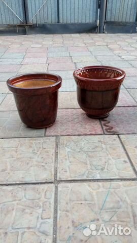 Керамические горшки для цветов