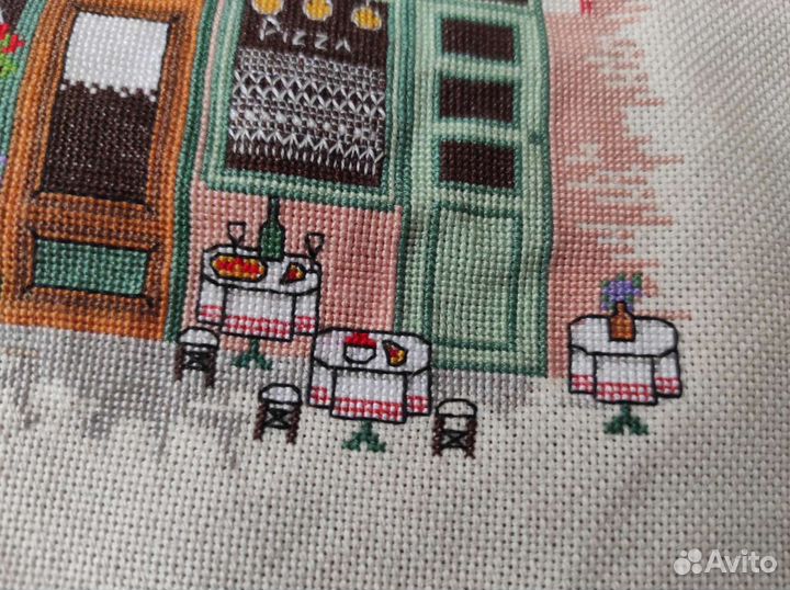 Картина вышитая крестом