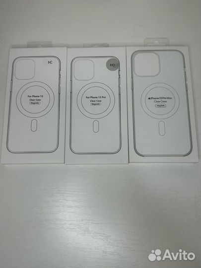 Чехол на iPhone clear case