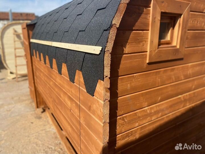 Бани-бочки квадро с доставкой