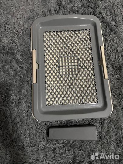 Туалет для собак со столбиком