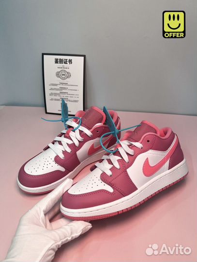 Nike jordan 1 LOW desert berry оригинал