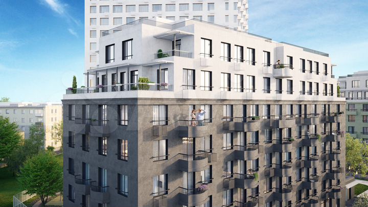 2-к. квартира, 58,8 м², 15/25 эт.