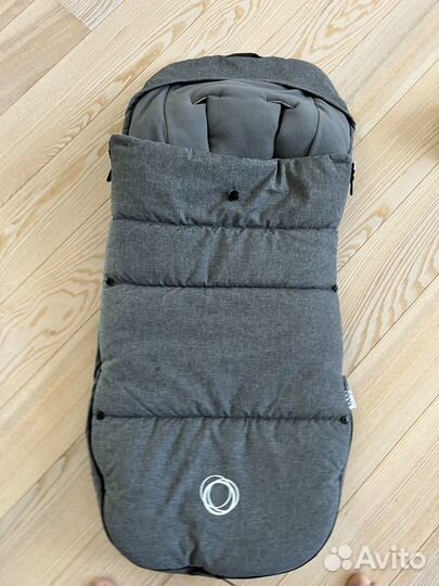 Конверт зимний bugaboo в цветe grey melаnge