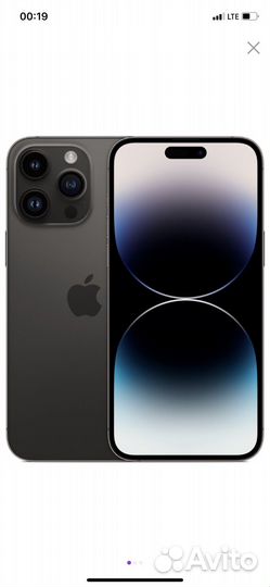 Смартфон Apple iPhone 14 Pro Max 256Gb Space Black
