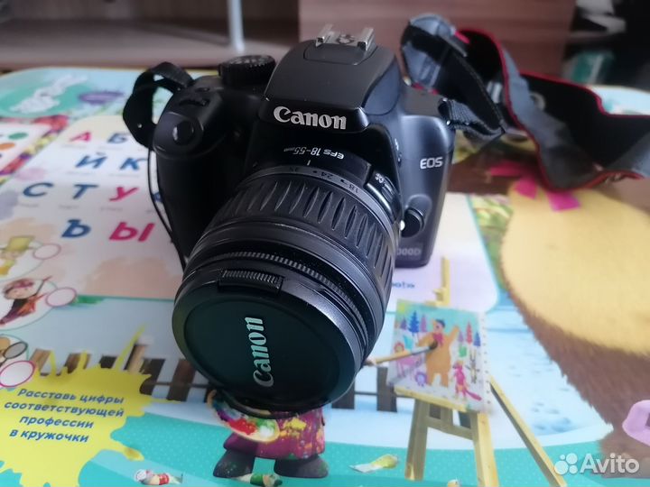 Зеркальный фотоаппарат canon eos