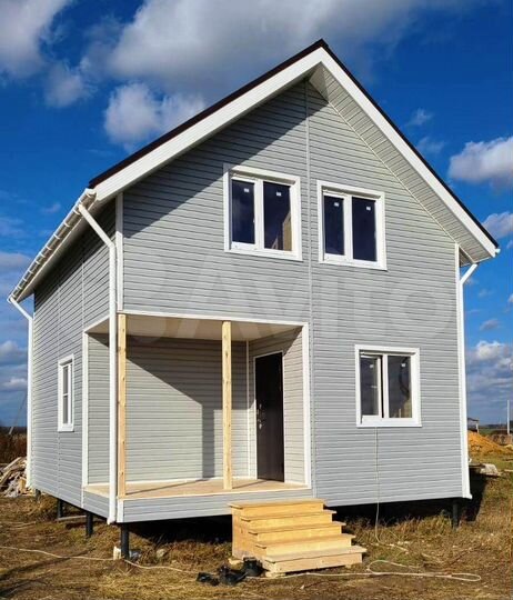 Дом 80 м² на участке 10 сот.