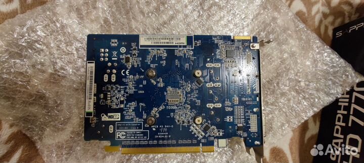Видеокарта Radeon HD 7700 1 gb DDR5