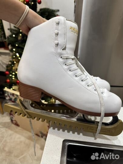 Коньки фигурные prime ambition (27,6 см)