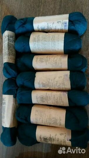 Пряжа 100 шерсть 2 кг