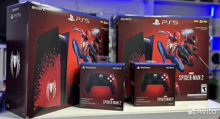 Playstation 5 Limited Edition + Человек Паук 2