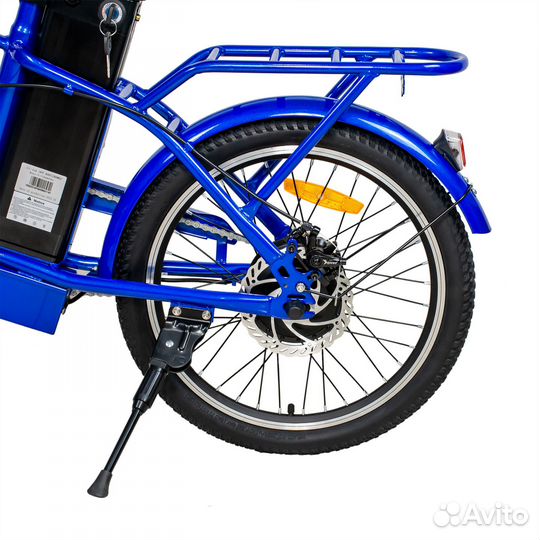 Электровелосипед hiper Engine Fold X2 синий, новый