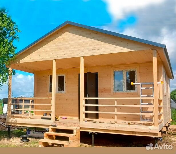 Каркасный дачный дом 48 м кв с Доставкой