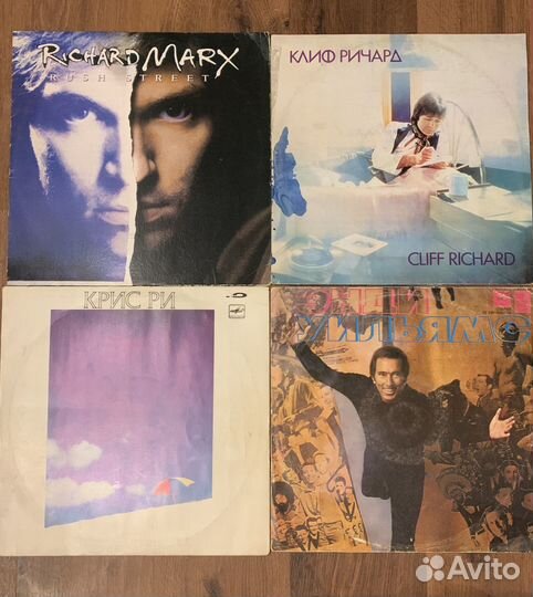 Пластинки с зарубежной эстрадой