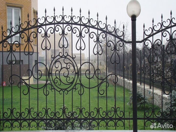H2Заборы кованные под заказ 1метр/h2 p/p pst