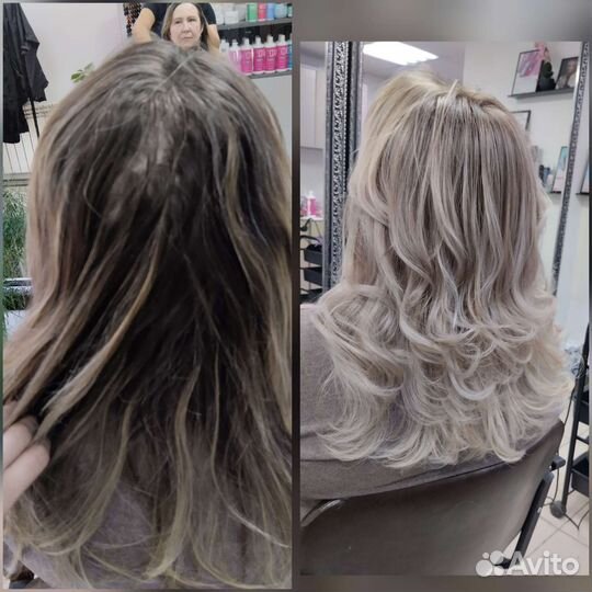 Окрашивание волос