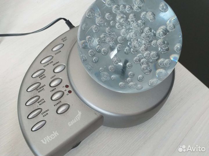 Лампа для релакса с подсветкой и звуком