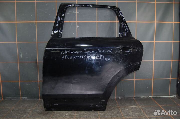 Дверь задняя левая - Volkswagen Touareg