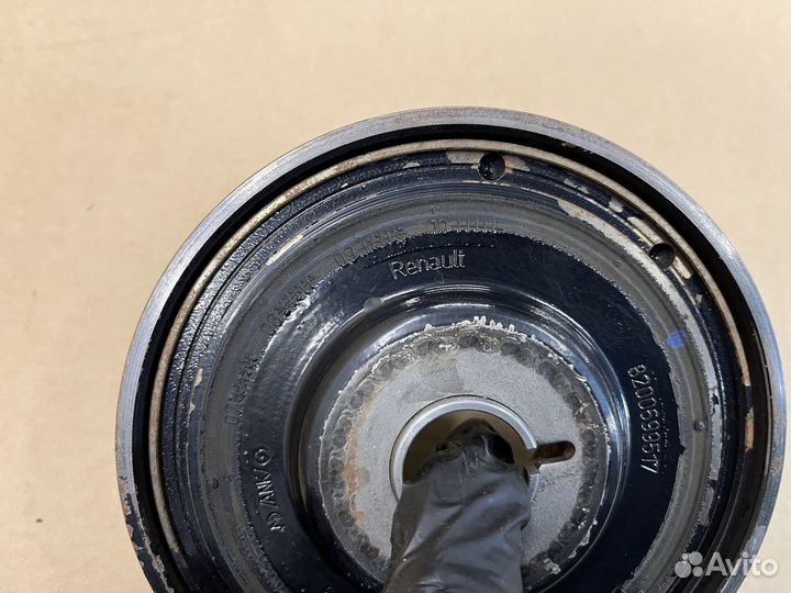 Шкив коленвала 1.6л K4MW839 Рено Флюенс