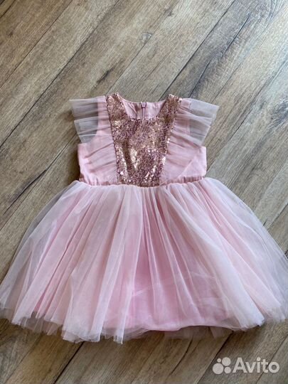 Платье для девочки праздничное 86 92