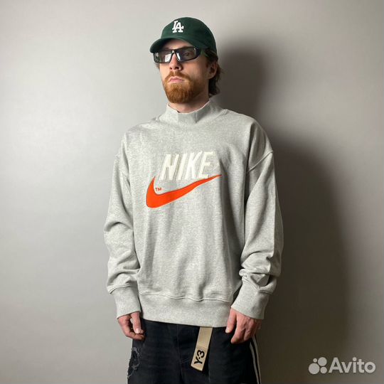 Свишот Nike Vintage с воротом Оригинал