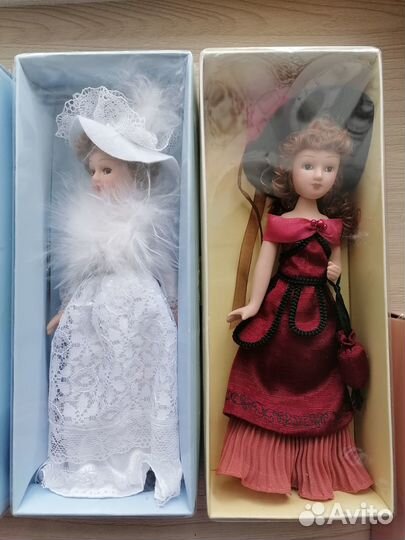 Кукла фарфоровая коллекционная 