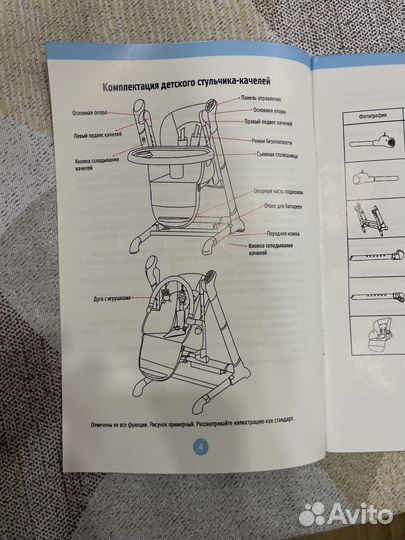 Стульчик для кормления nuovita unico