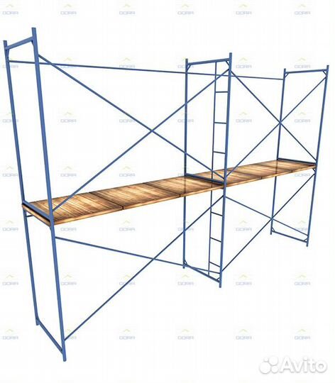 Леса строительные рамные конструкция 4х6
