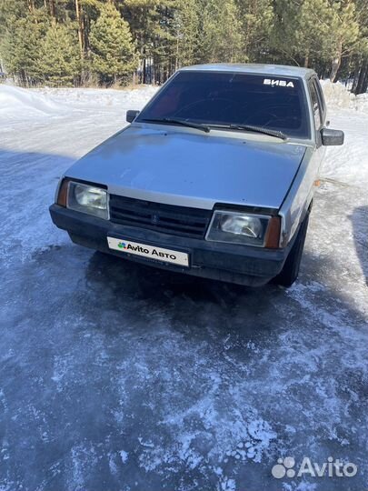 ВАЗ 21099 1.5 МТ, 2002, битый, 138 000 км