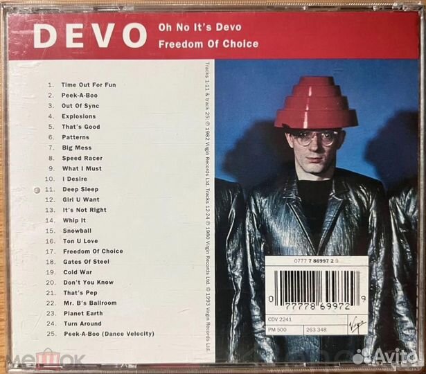 Devo – Oh No It's Devo / Freedom Of Choice