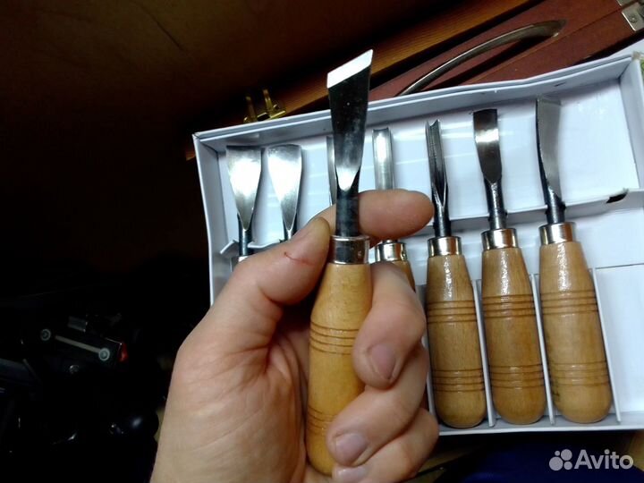 Набор резцов для работ по дереву