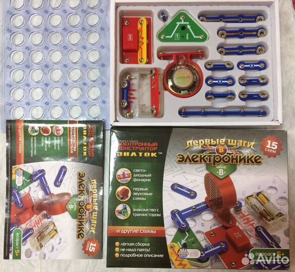 Электронный конструктор знаток 15 схем