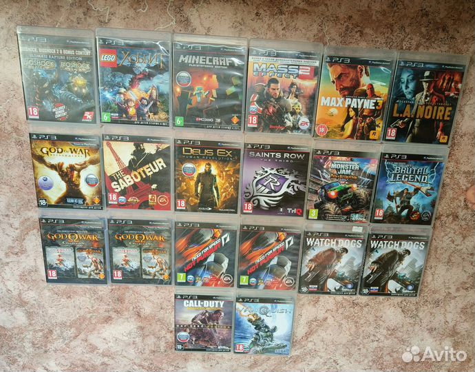 Продам коллекцию 95 дисков ps3