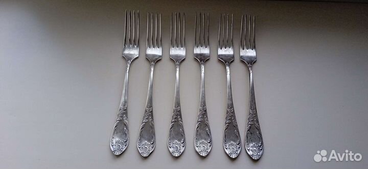 Вилки мельхиор зиш СССР