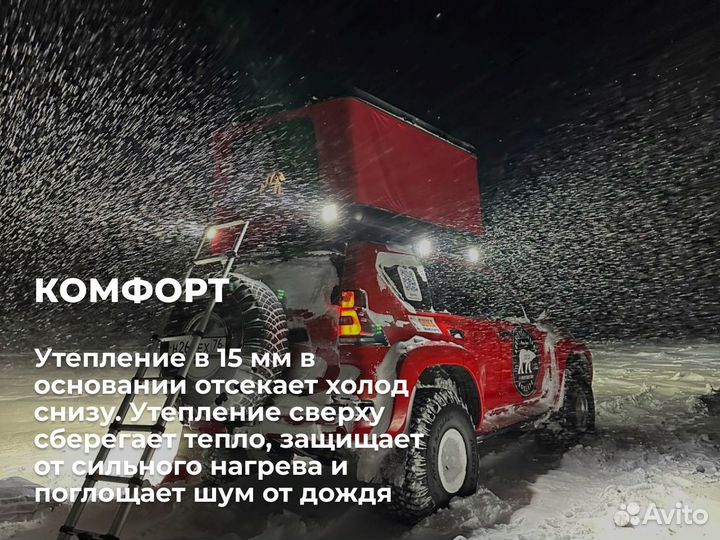 Автопалатка на крышу