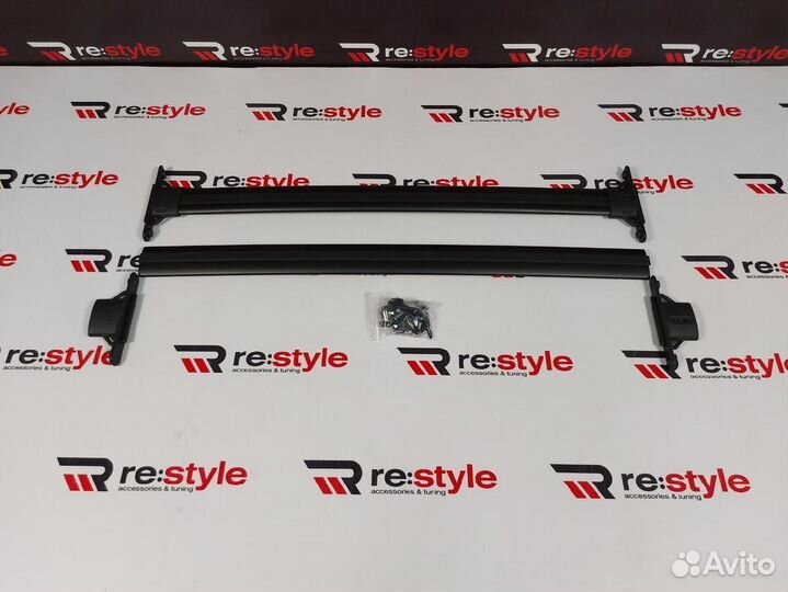 Рейлинги поперечные Lexus RX330 Черные N2088