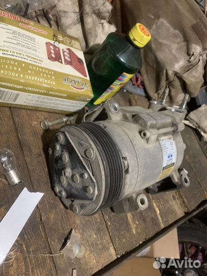 Компрессор кондиционера гранта датсун