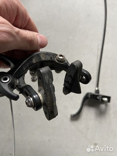 Задний тормоз на велосипед с трассой