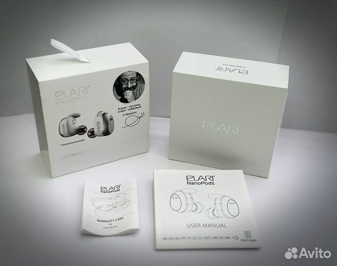 Беспроводные наушники Elari NanoPods NPS-1 белый