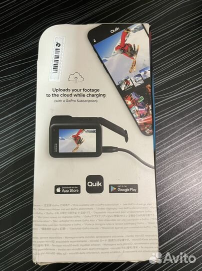 Экшн-камера GoPro hero 10 черный