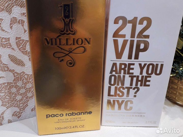 Набор духов Paco Rabbane и 212VIP CH